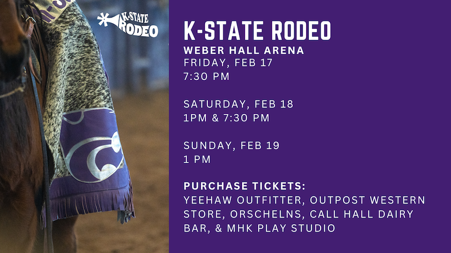 KState Rodeo Returns to Weber Arena